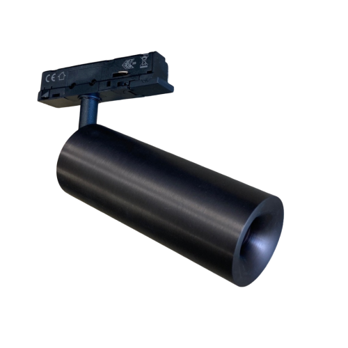 183610 1-FASE MINI SPOT ALTERA10W 2700K 24° DONKER BRONS