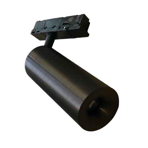 183610 1-FASE MINI SPOT ALTERA10W 2700K 24° DONKER BRONS