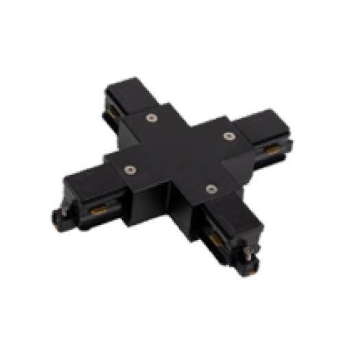 183574 1-FASE MINI KRUISSTUK ZWART