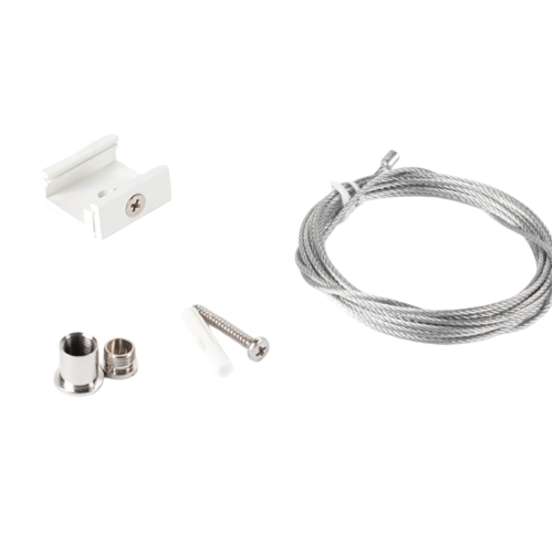 183579 1-FASE MINI PENDELSET 1.5MTR MET BEUGEL WIT