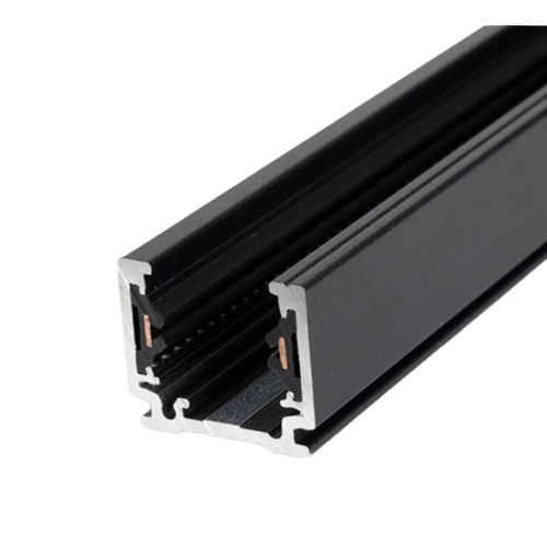 183550 RAIL 1-FASE MINI 230V 1M ZWART