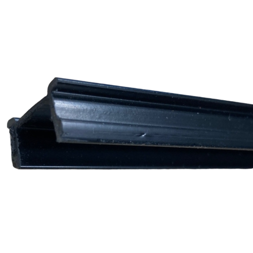 184674 AFDEKSTRIP 1METER ZWART