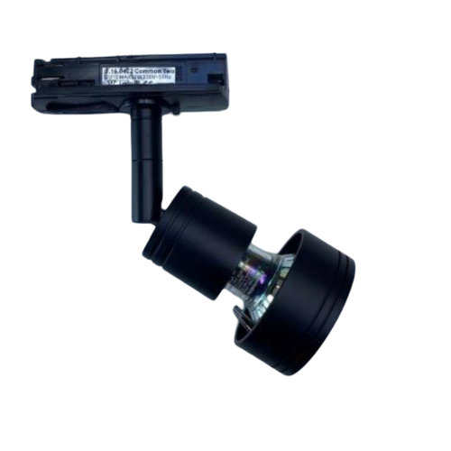 183062 COMMON II +RING GU10 1-FASE ZWART