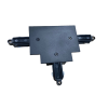 184170 INBOUW RAIL 1-FASE T-STUK LINKS ZWART