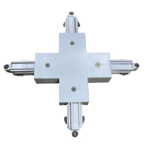 183321 KRUISSTUK 1-FASE VIERKANT WIT