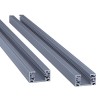 183002 RAIL 1-FASE VIERKANT GRIJS 2 METER