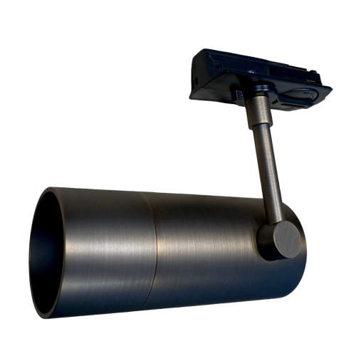 183442 ADAPTERSPOT SIDE TR06 GU10 1-FASE BRONS