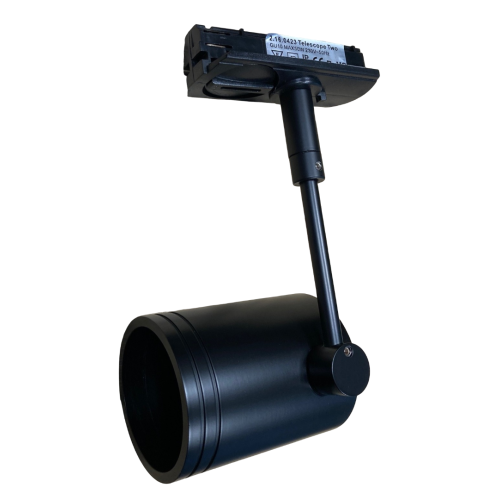 183061 TELESCOPE II GU10 1-FASE ZWART