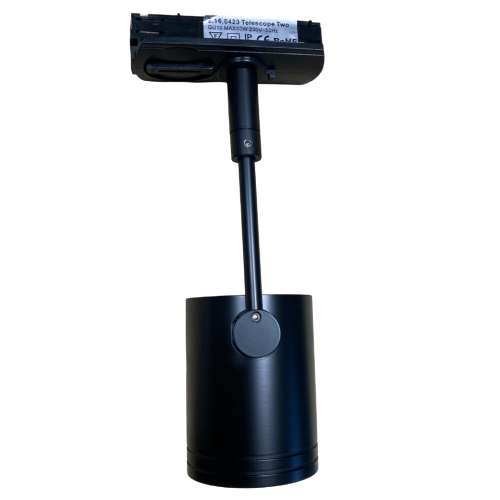 183061 TELESCOPE II GU10 1-FASE ZWART