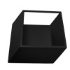 201221 WANDLAMP 3D BOX LED 12W 3000K ZWART