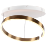 202626 RING SILVIA  2700K 35W TRIA DIMBAAR CHAMPANGE GOUD 600MM