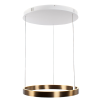 202621 RING SILVIA  2700K 35W TRIA DIMBAAR CHAMPANGE GOUD 400MM