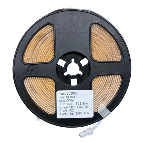 603062 FLEX LEDSTRIP COB IP20 5W/M 2700K