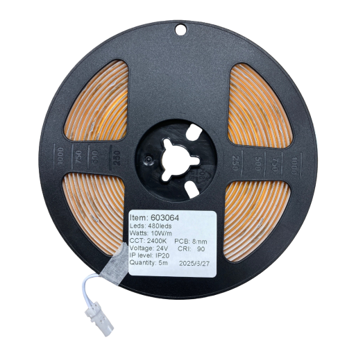 603064 FLEX LEDSTRIP COB IP20 10W/M 2400K