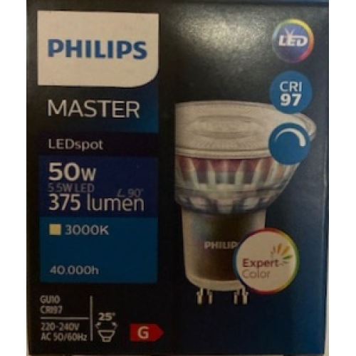 1301 MASTER LED EXPERT COLOR 5,5W GU10 3000K
