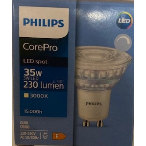 1337 COREPRO LED SPOT D 3-35W GU10 3000K 36°