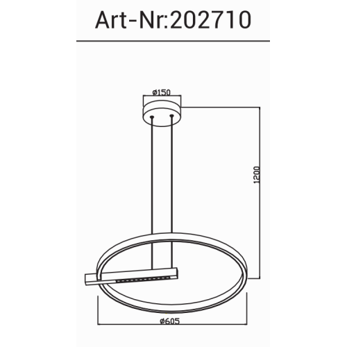 HANG LAMP BLOOM ROND