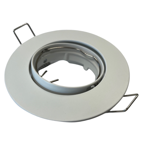 104575 INBOUW SPOT KANTELBAAR 90MM WIT