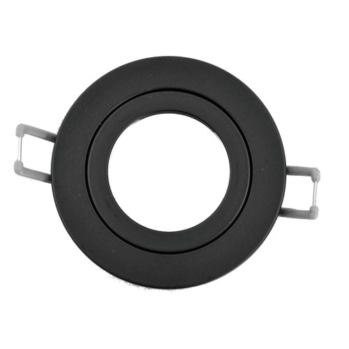 104327 INBOUWSPOT 191T ROND VAST ZWART