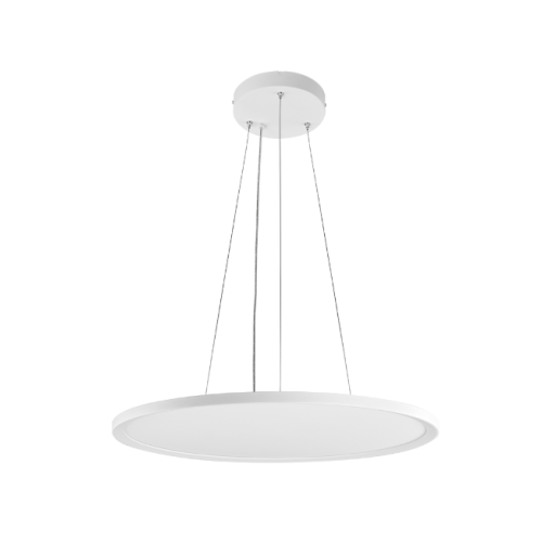 PENDELARMATUUR DISCUS LED WIT