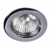 100163 INBOUWSPOT 50MM VAST CHROOM