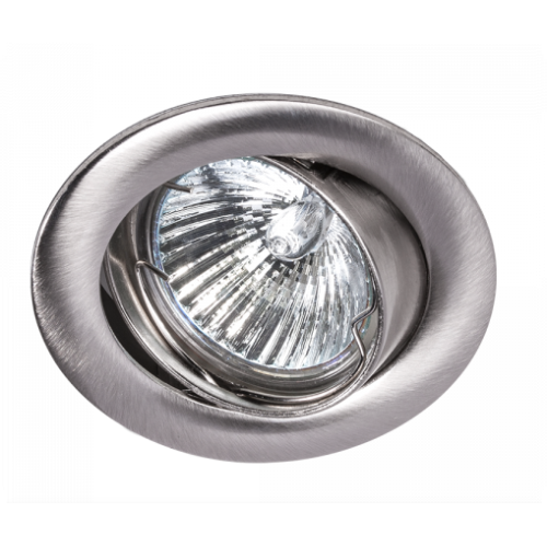 100206 INBOUWSPOT 50MM KANTELBAAR GESCHUURD