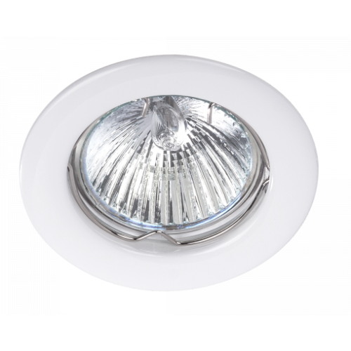 100201 INBOUWSPOT 50MM VAST WIT