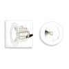 101992 NOODVERLICHTING ORION 1x3W WIT