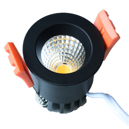 100056 INBOUWSPOT 5W LED 48MM ZWART
