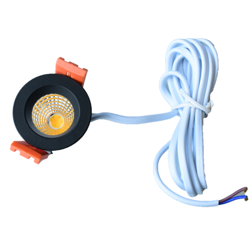 100056 INBOUWSPOT 5W LED 48MM ZWART