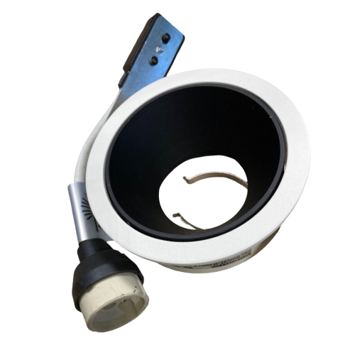 RINGO TILT 1 GU10 ZWART/WIT