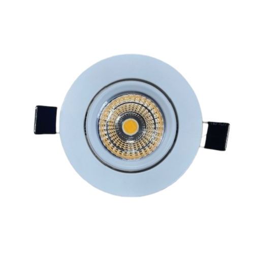 104195 SPOT MS KANTELBAAR WIT+3W LED GU10 2800K DIMBAAR