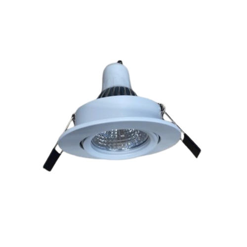 104195 SPOT MS KANTELBAAR WIT+3W LED GU10 2800K DIMBAAR