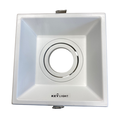 INB SPOT  BASIC 13 VIERKANT WIT GU10