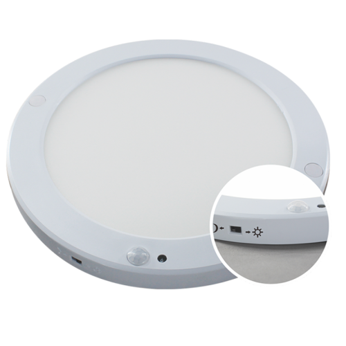 300255 PLAFONNIÈRE LED MET SENSOR 18W 3-4-6500K