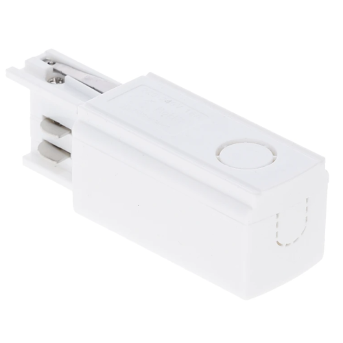 184212 AANSLUITSTUK  3-F NIEUW WIT LINKS