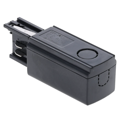 184211 AANSLUITSTUK  3-F NIEUW ZWART RECHTS