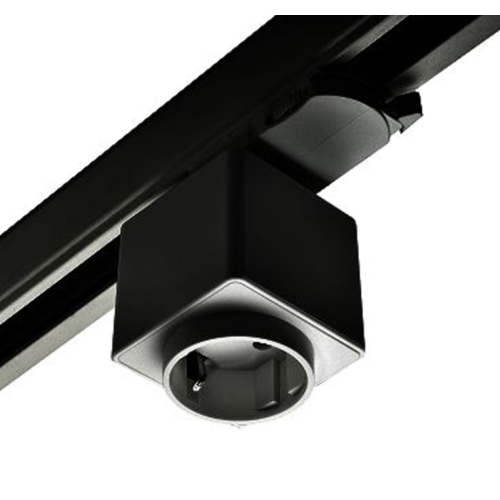 3-FASE STOPCONTACT ZWART