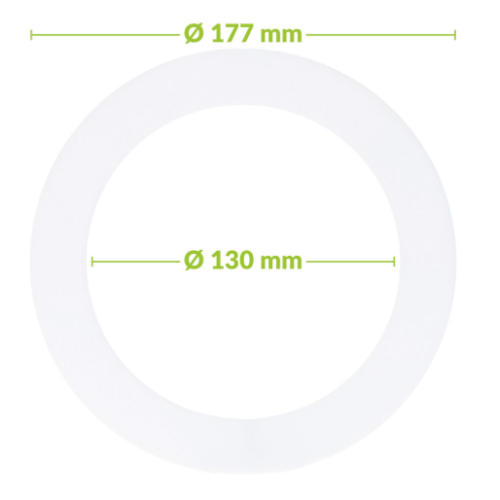 400041 VERLOOPRING 130 TBV LED DOWNLIGHTS