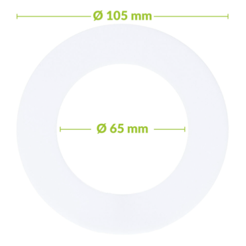 400049 VERLOOPRING 65 TBV LED DOWNLIGHTS