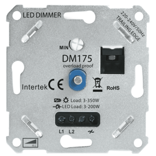 INBOUWDIMMERS ZONDER FRONT