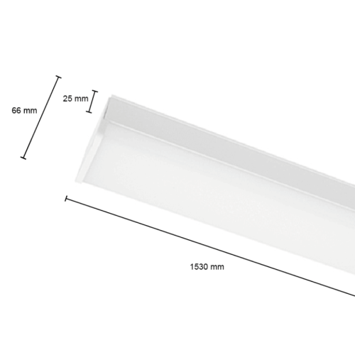 940811 LICHTLIJN LED MODULE 120gr 33W/42W/58/66W 1530MM