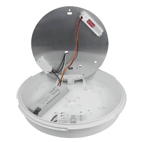 PLAFONNIERE LED 12W 3-4-6500K MET SENSOR IP54