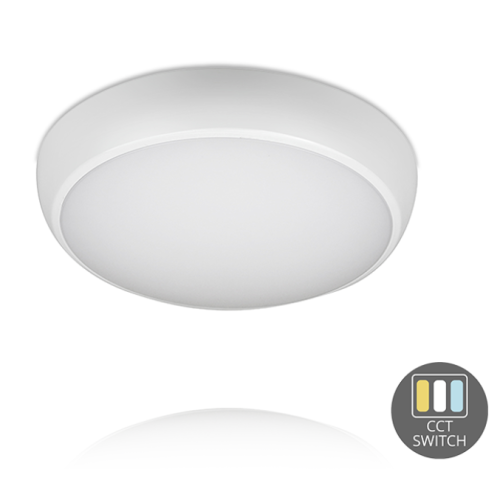 PLAFONNIERE LED 12W 3-4-6500K MET SENSOR IP54