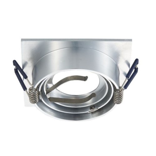 100104 INBOUW SPOT METIS VIERKANT SILVER