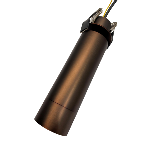 142404 INBOUWSPOT PRO 35MM GU10 DONKER BRONS