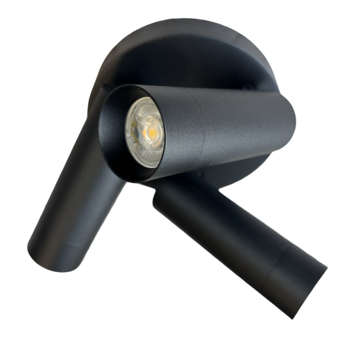 142441 OPBOUWSPOT 3-L PRO 35MM ROND ZWART