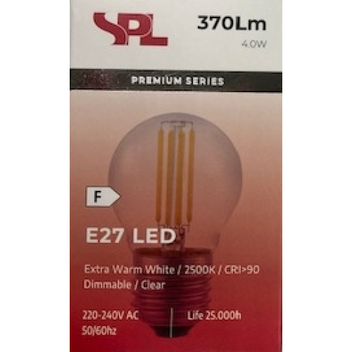1121 LED FILAMENT 4W E27 2500K 320Lm