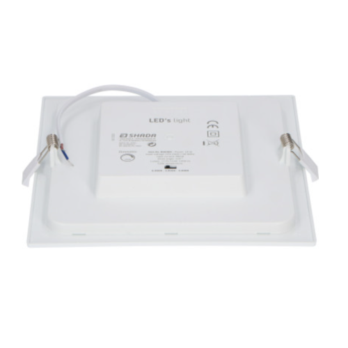 520005 LED PANEEL IN/OPBOUW VIERKANT 18W