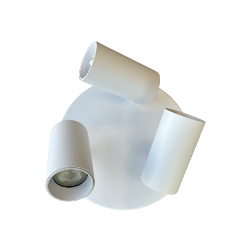 142325 SPOT TR06 3-LICHTS OPBOUW ROND WIT